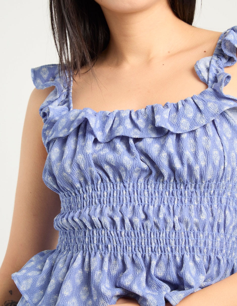 Blusa de tirantes para mujer 5