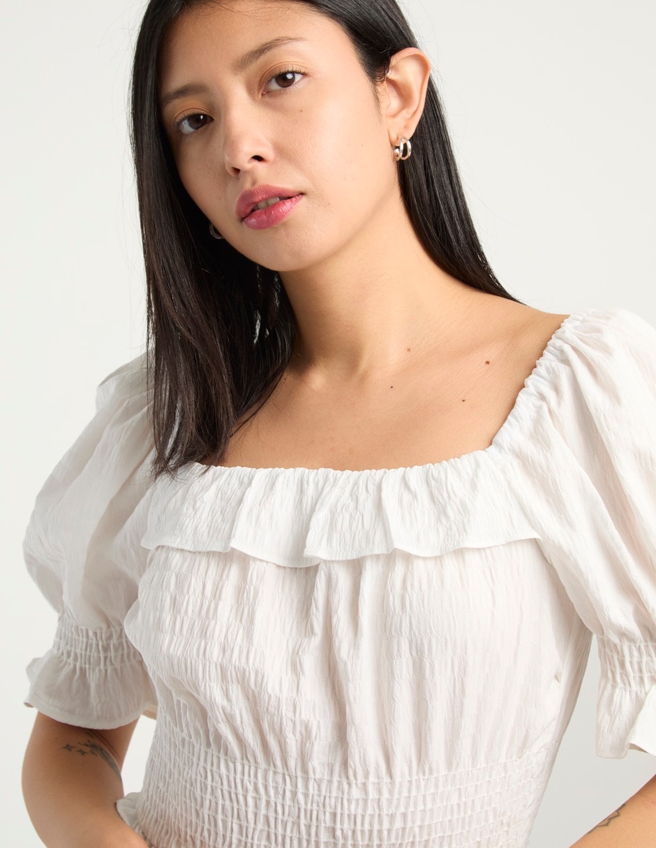 Vestido corto casual para mujer 4