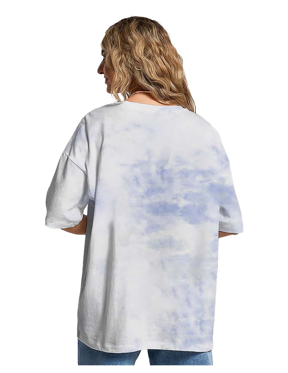 Playera manga corta Lucky cuello redondo para mujer 2