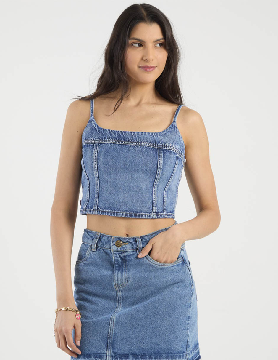 Blusa de tirantes para mujer