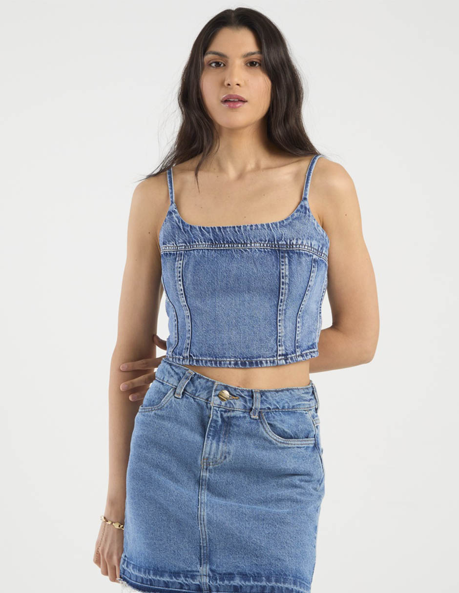 Blusa de tirantes para mujer 2