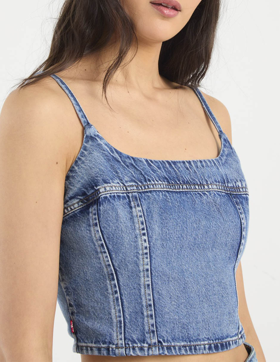 Blusa de tirantes para mujer 4