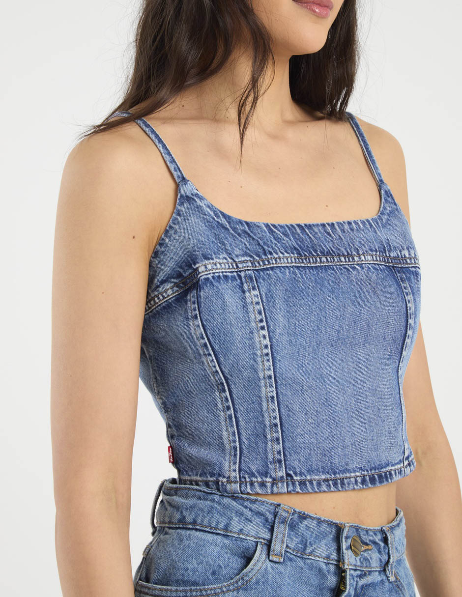 Blusa de tirantes para mujer 5