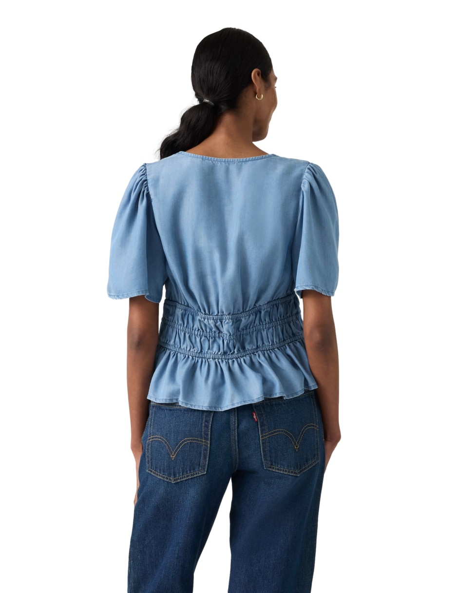 Blusa manga corta para mujer 2