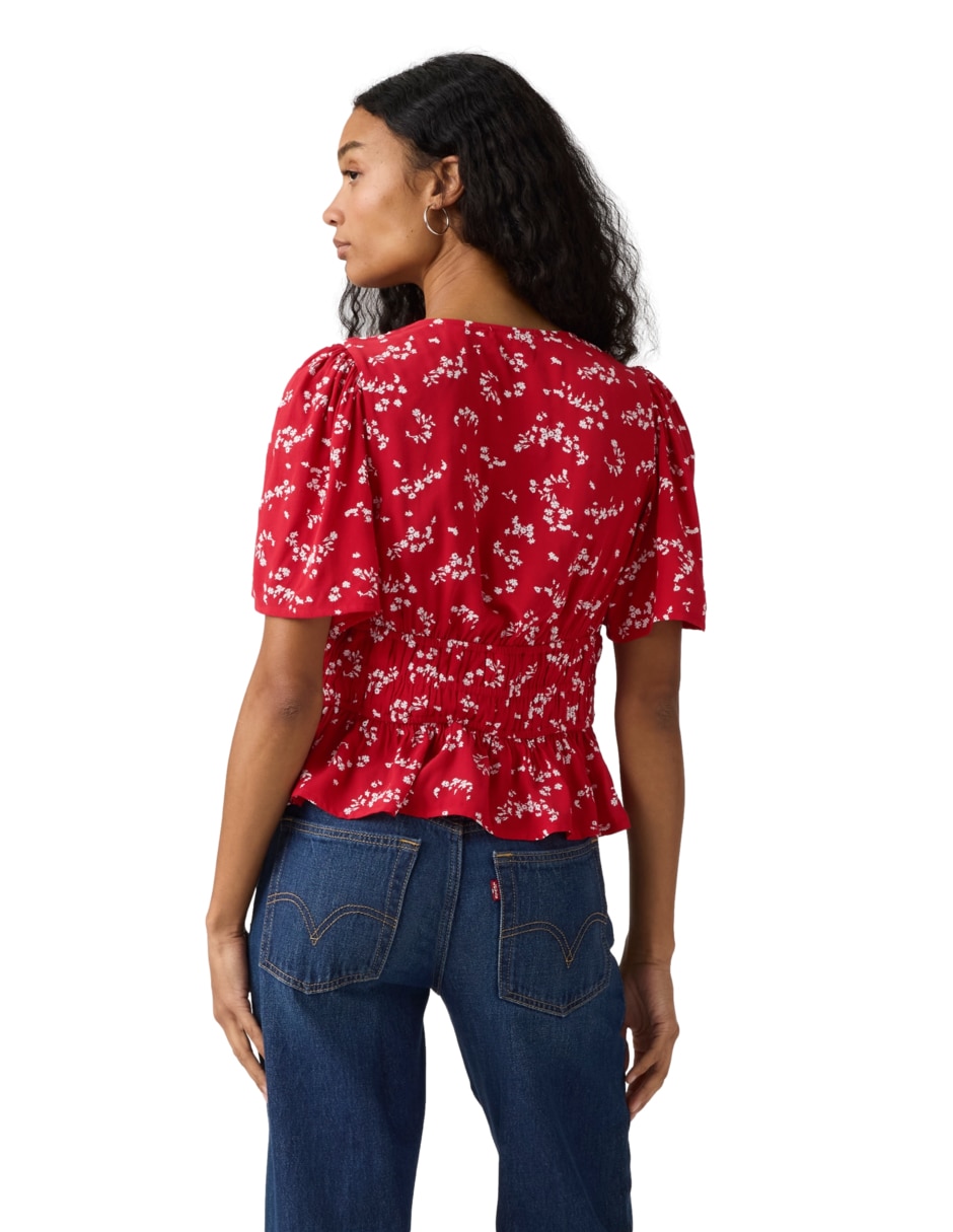 Blusa manga corta para mujer 10