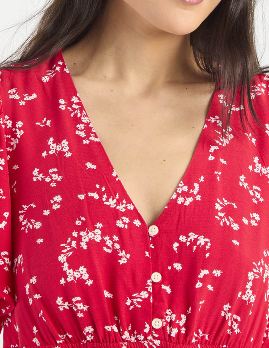 Blusa manga corta para mujer 7