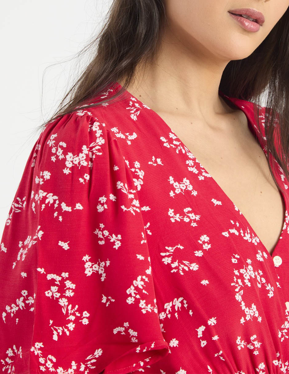 Blusa manga corta para mujer 8