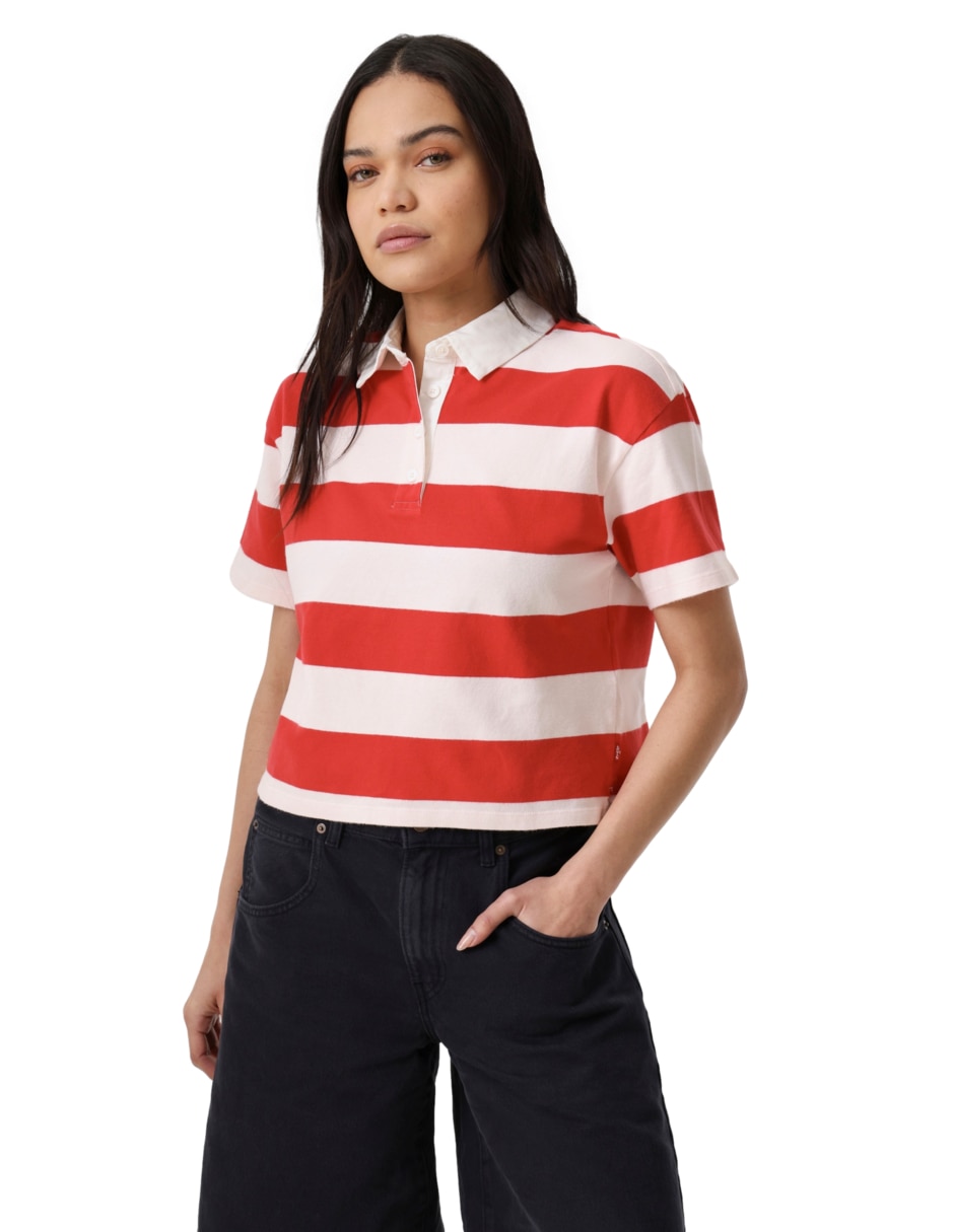 Playera tipo polo para mujer 5