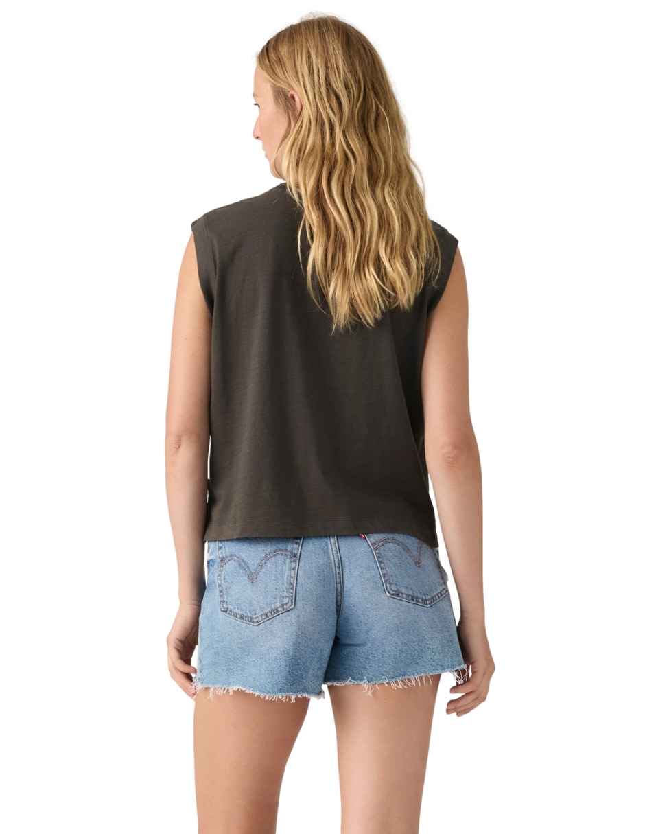 Playera cuello redondo para mujer 2