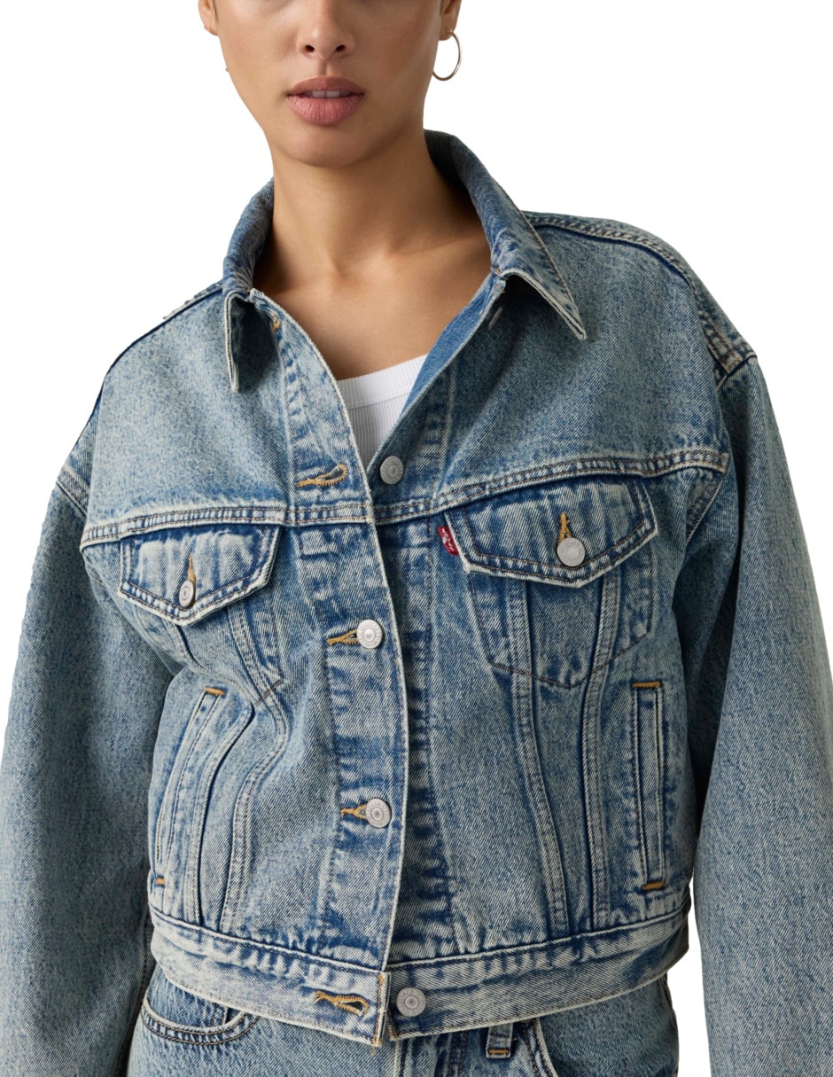 Chamarra denim para mujer 4