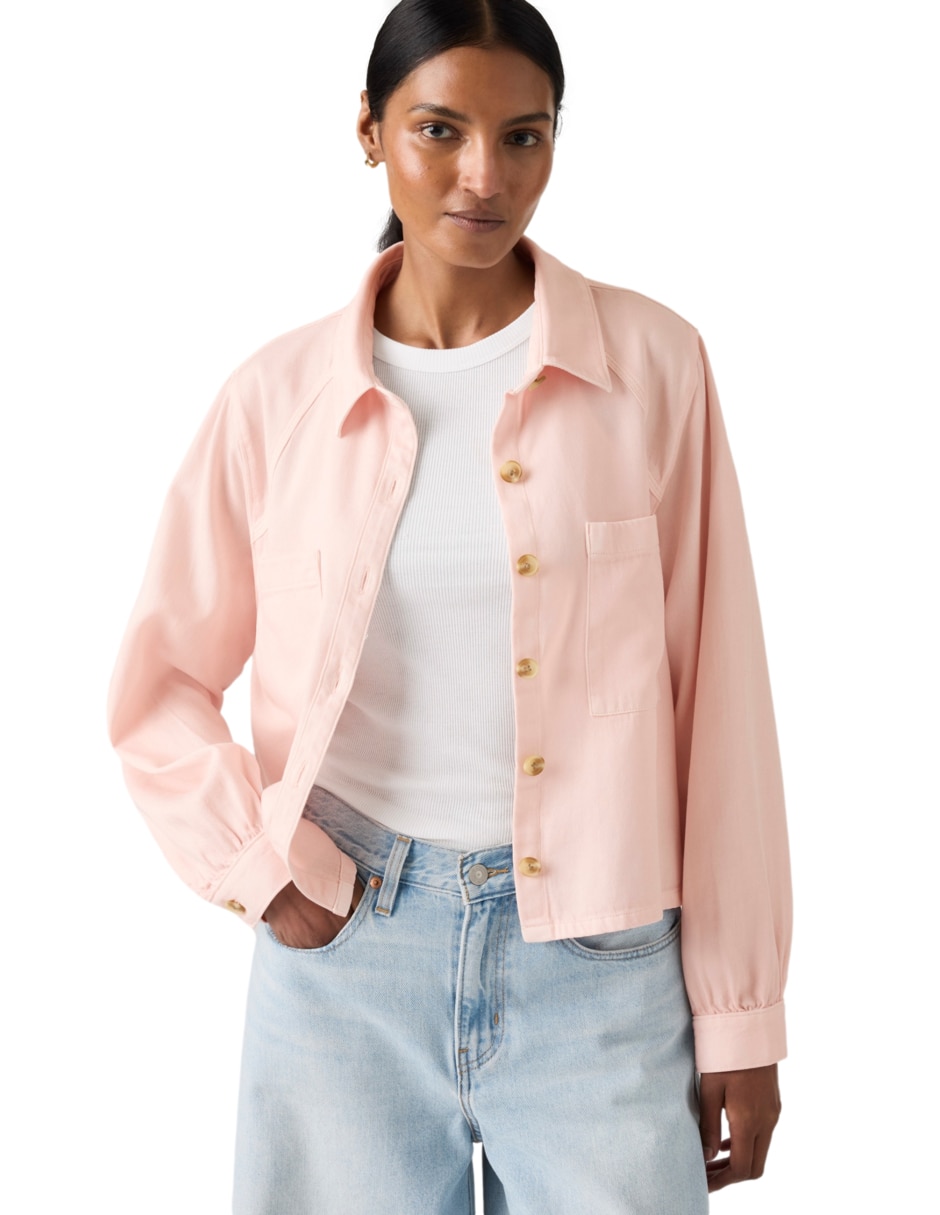 Blusa camisera manga larga para mujer Blusa camisera manga larga para mujer