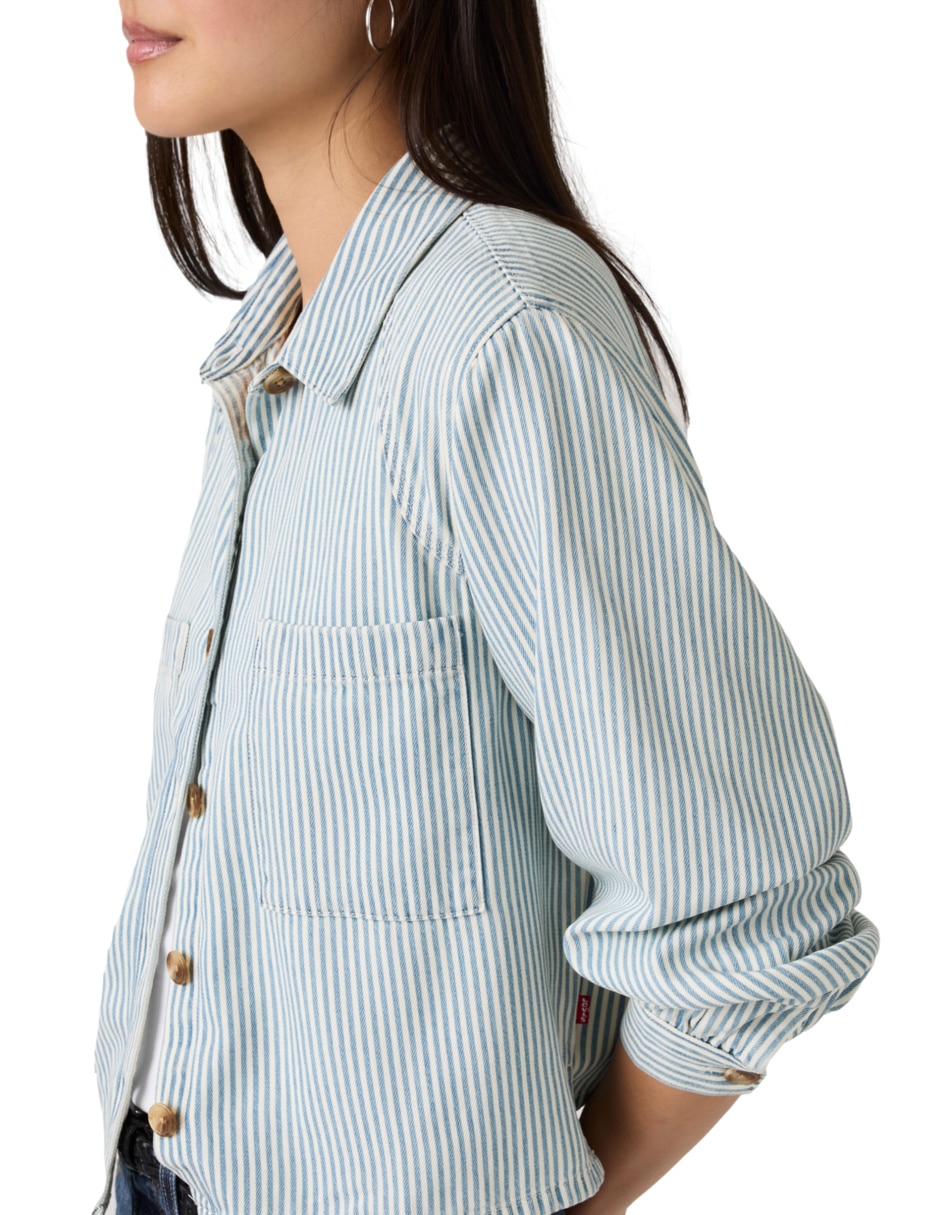 Blusa manga larga para mujer 4