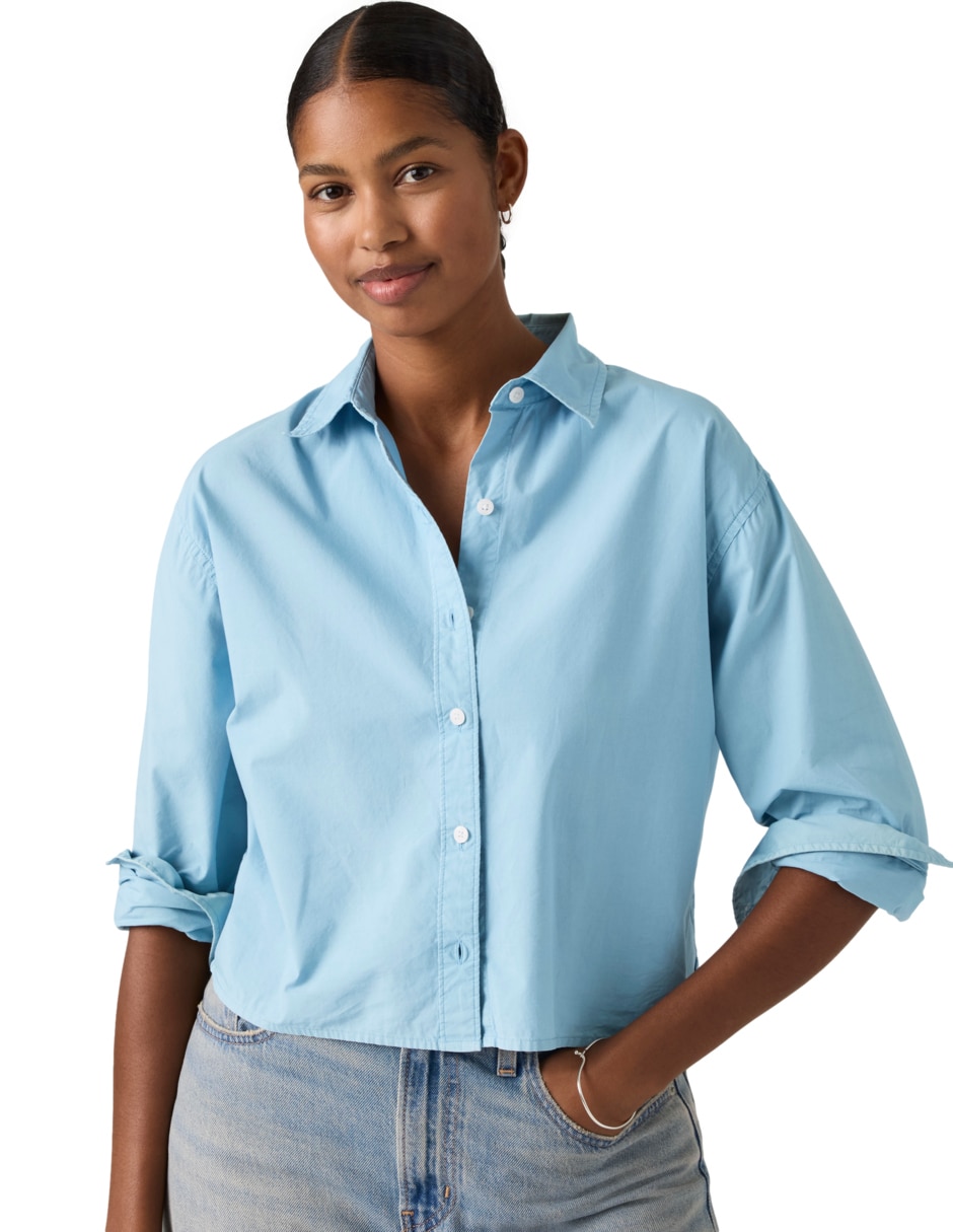 Blusa manga larga para mujer 4