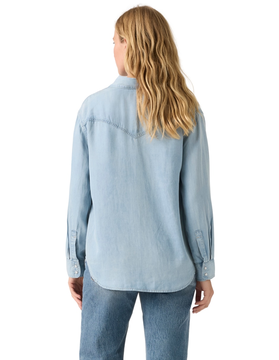 Blusa manga larga para mujer 2