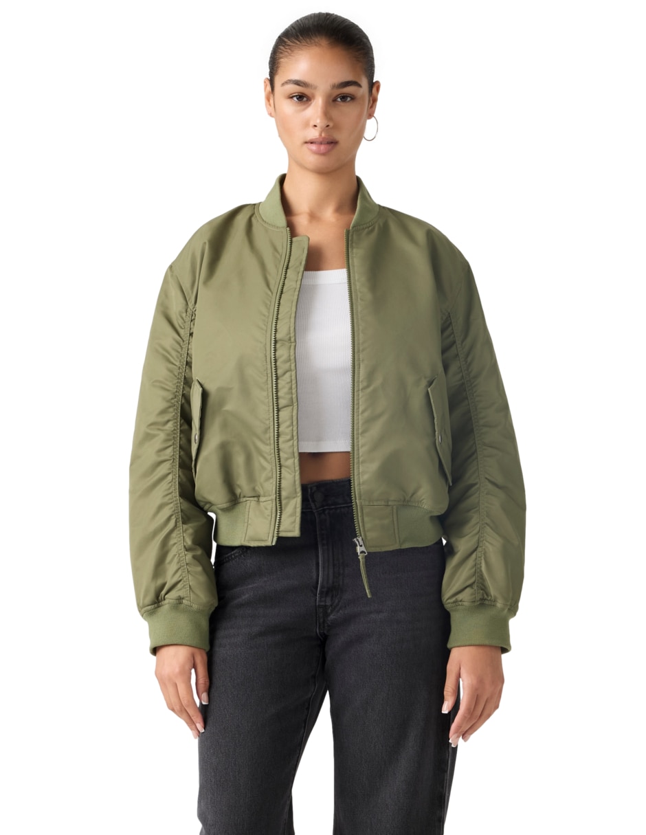 Chamarra bomber para mujer