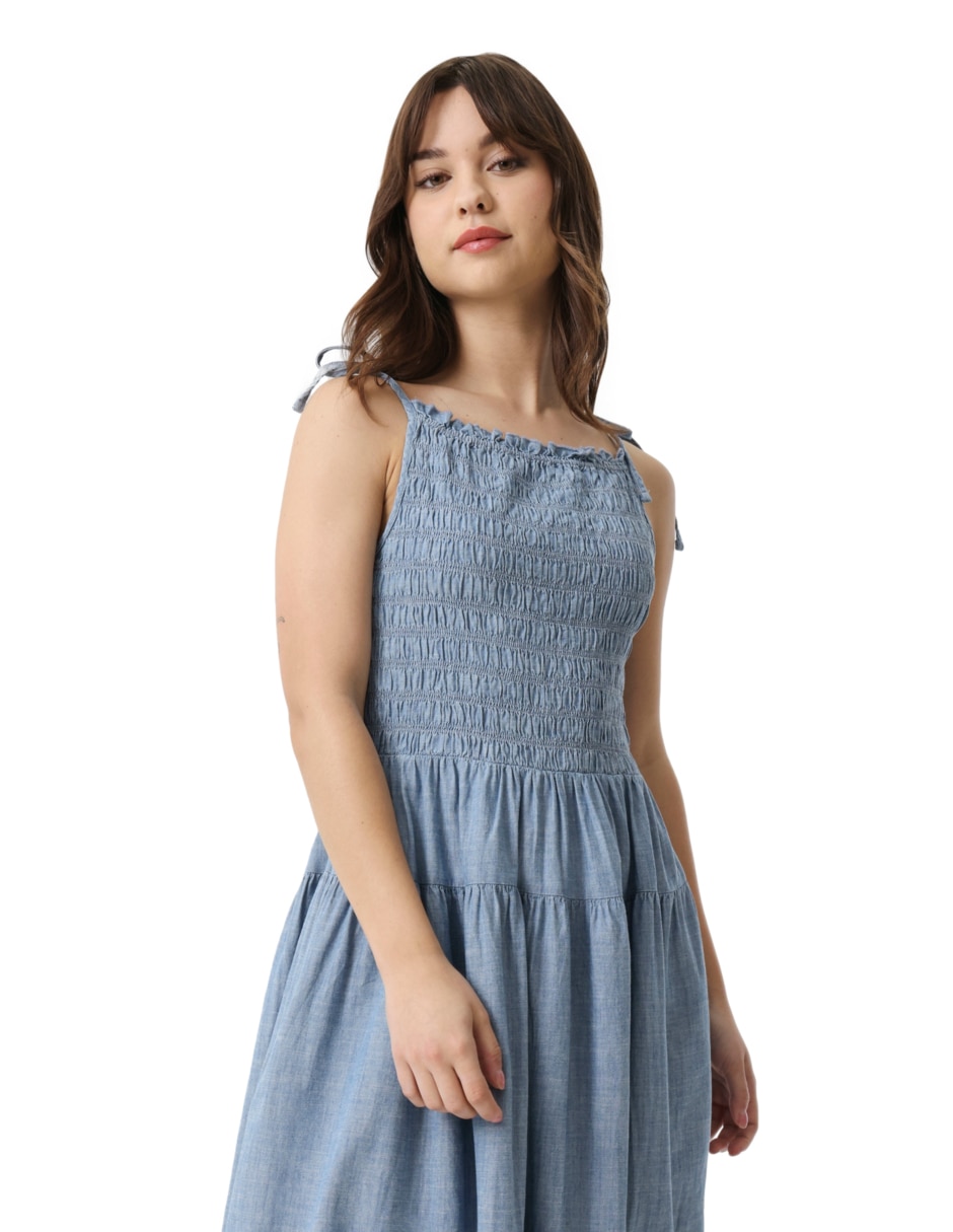 Vestido midi casual para mujer 6
