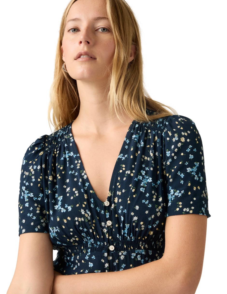 Vestido midi casual para mujer 4