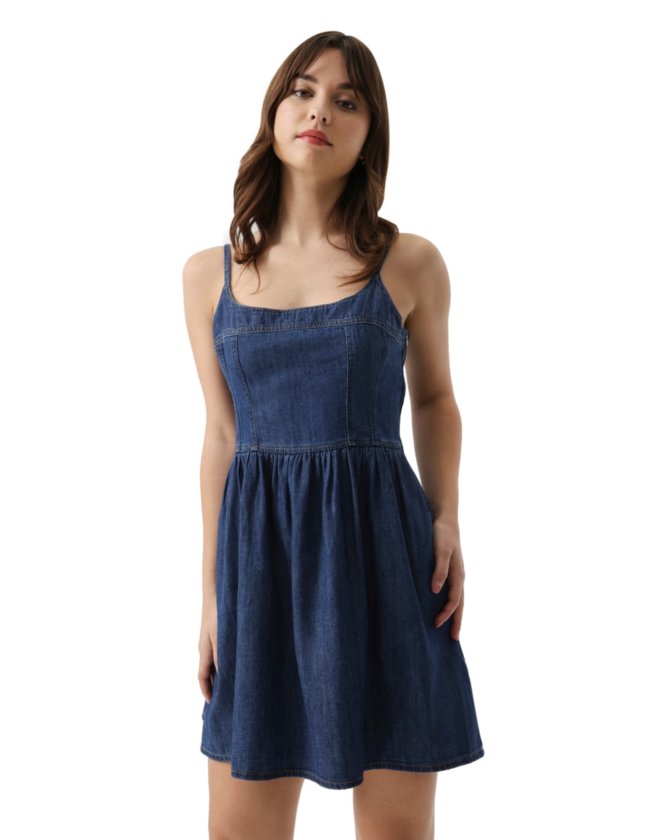 Vestido corto casual para mujer 5