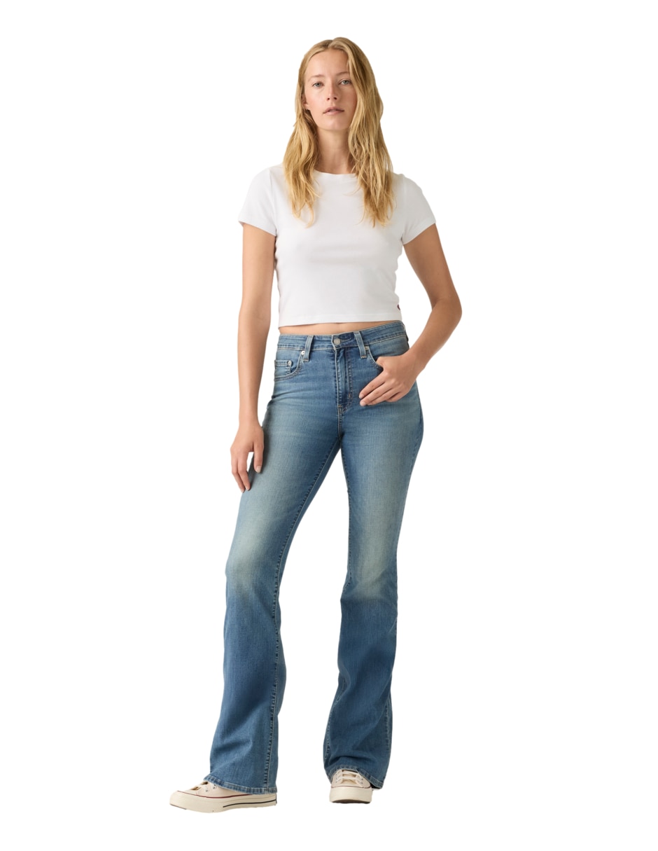 Jeans flare 726 para mujer 2