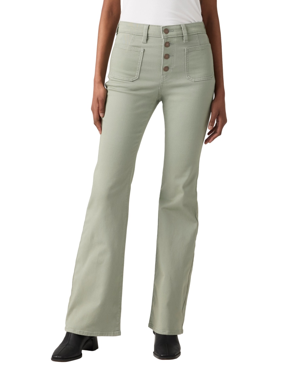 Jeans flare cintura alta 726 para mujer