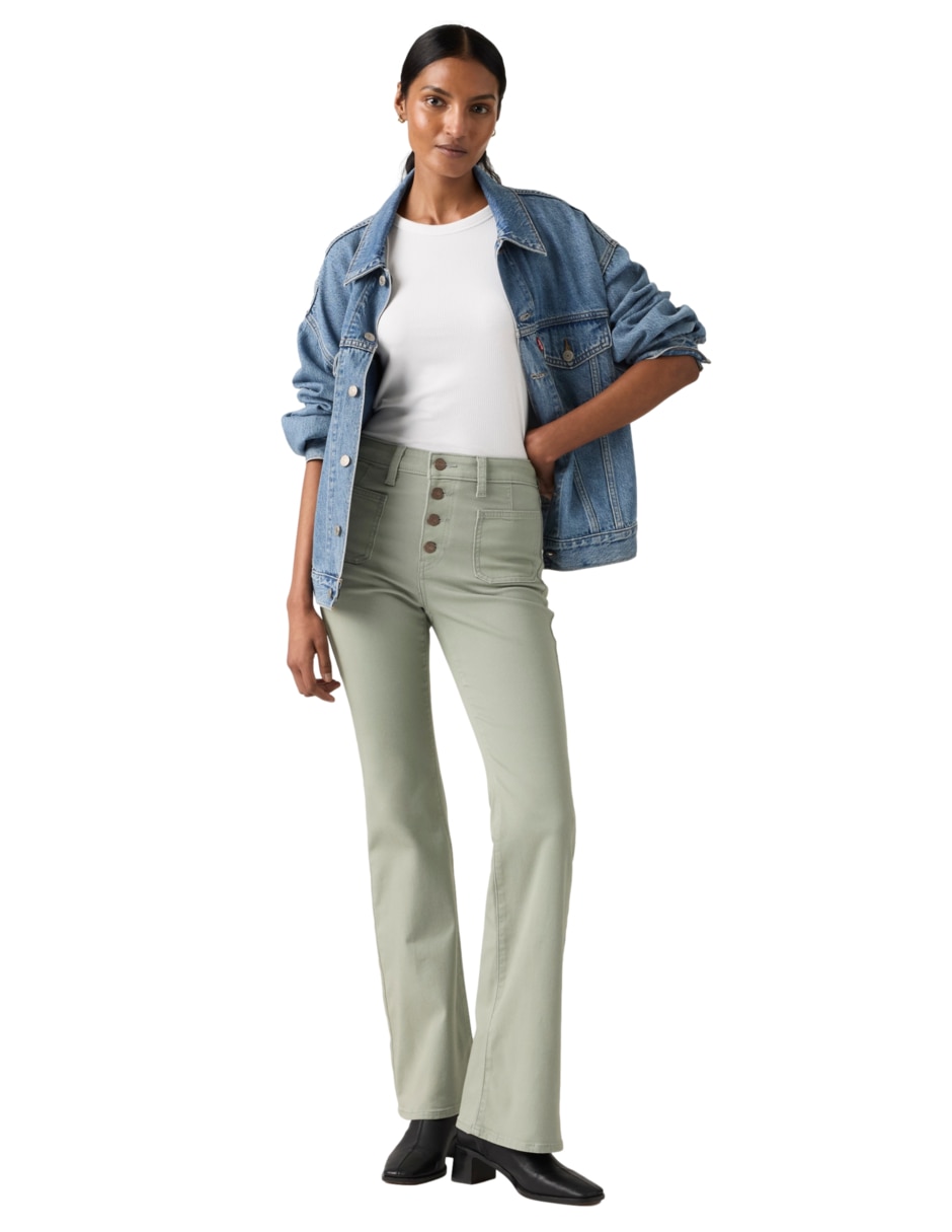 Jeans flare cintura alta 726 para mujer 2