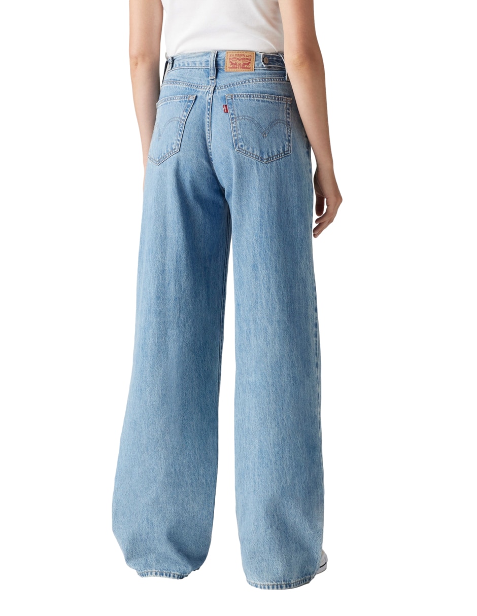 "pantalón" regular baggy "para mujer" 6