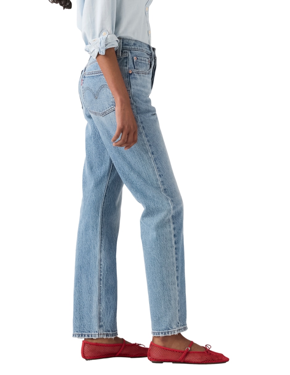 Jeans straight para mujer 3