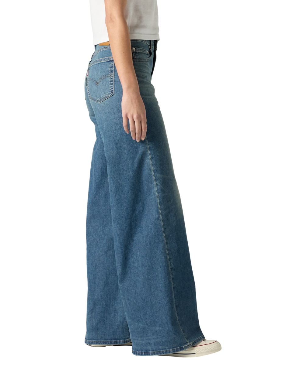 Jeans wide leg 728 para mujer 3