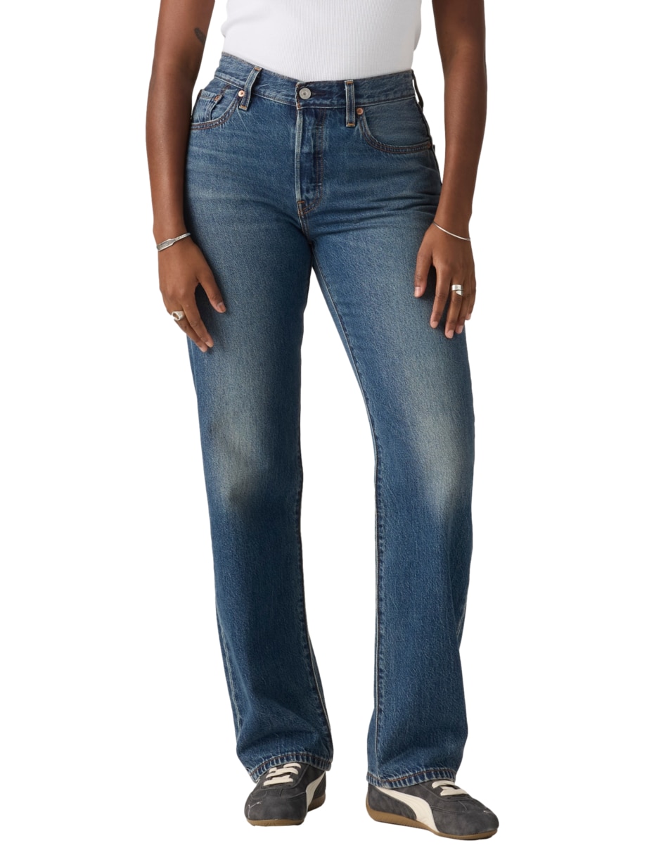 Jeans straight 501 para mujer