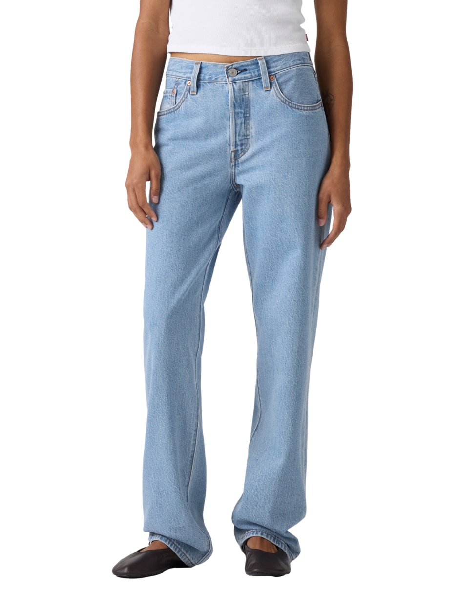Jeans straight 501 para mujer
