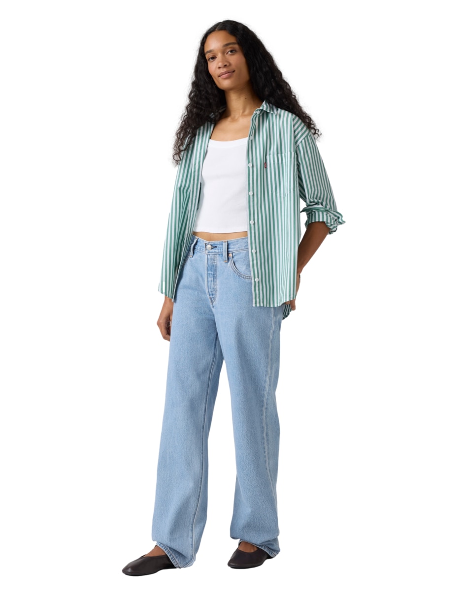 Jeans straight 501 para mujer 2