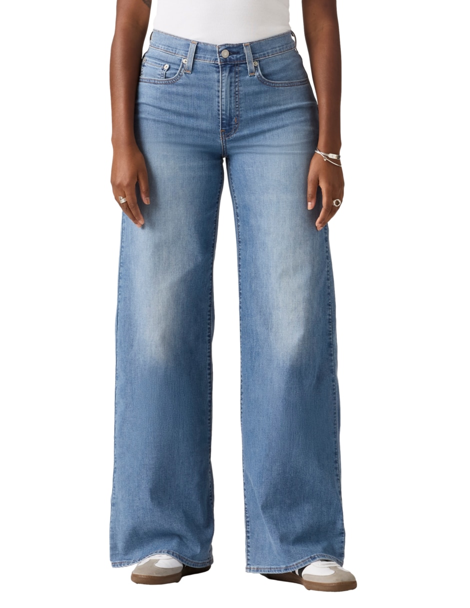 Jeans wide leg para mujer