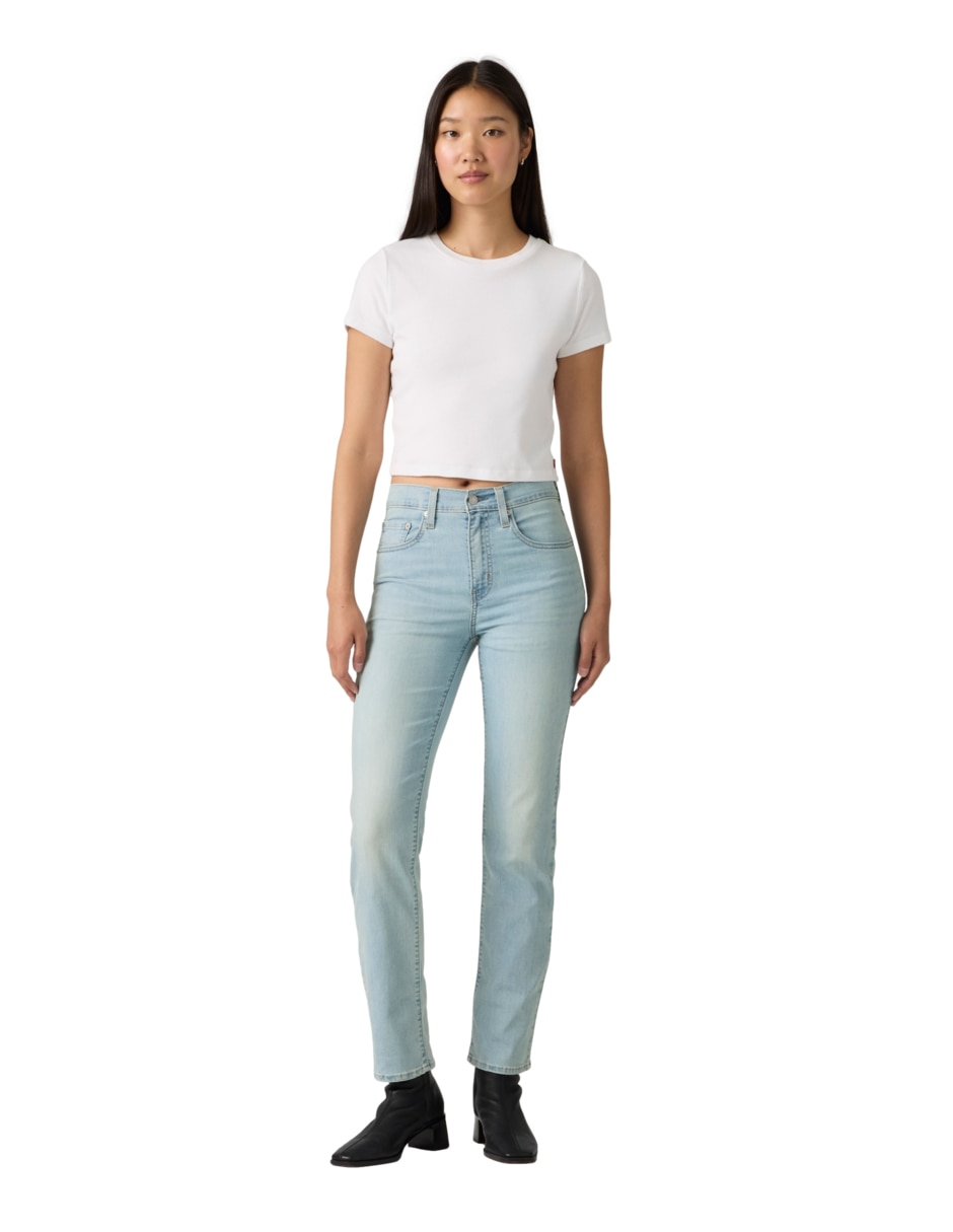 Jeans straight 724 para mujer 5