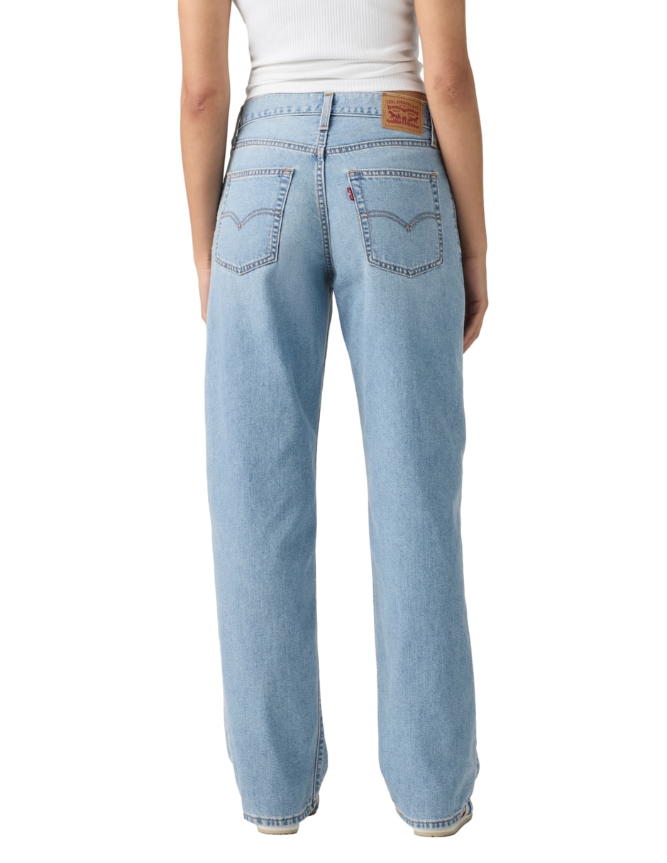 Jeans baggy 94 para mujer 4