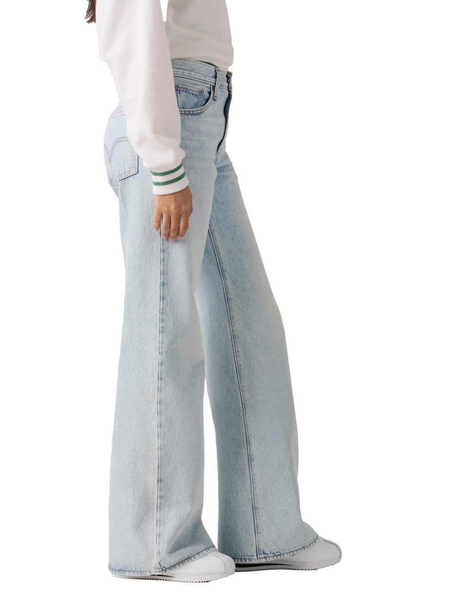 Pantalón flare loose para mujer 3