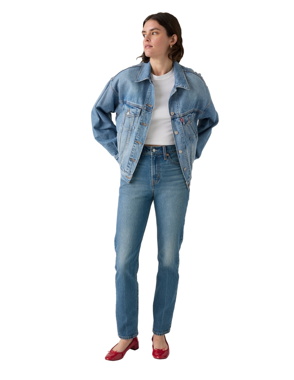 Pantalón straight slim para mujer 2