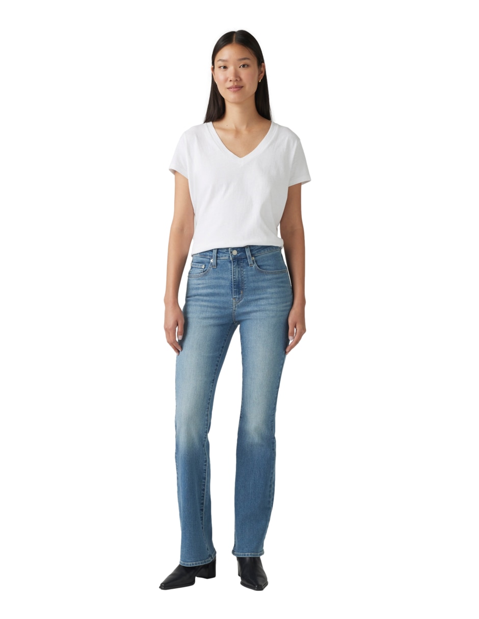 Jeans regular 725 para mujer