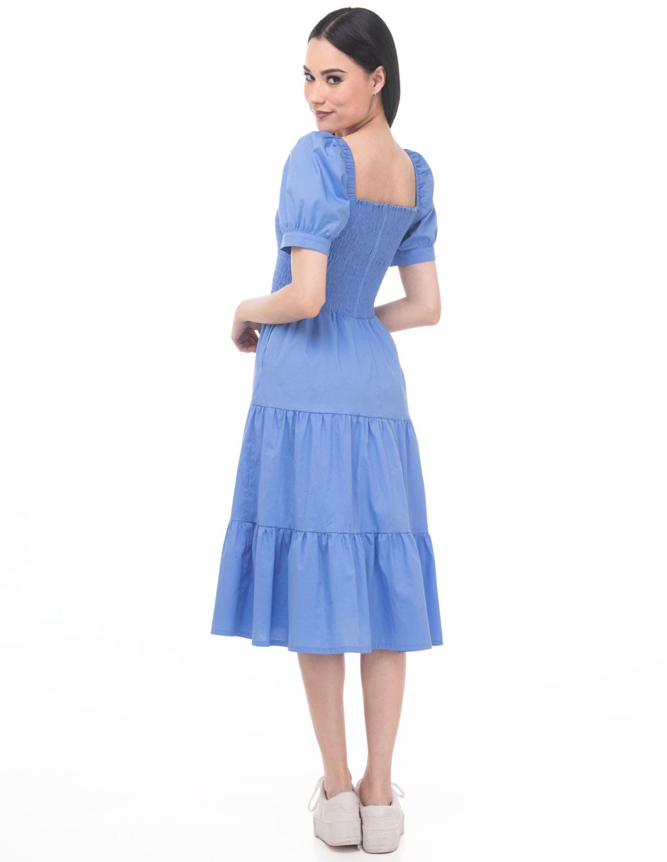 Vestido midi casual para mujer 2