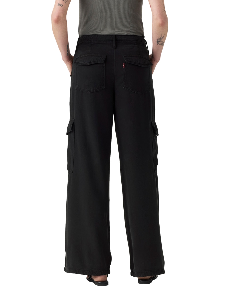 Pantalón cargo amplio para mujer 4