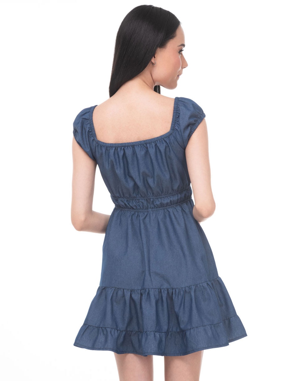 Vestido corto casual para mujer 2