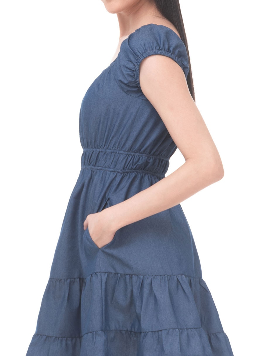 Vestido corto casual para mujer 4