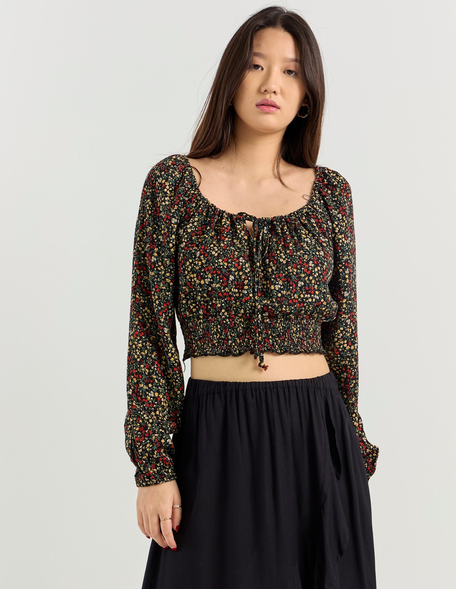 Blusa manga larga para mujer Blusa manga larga para mujer