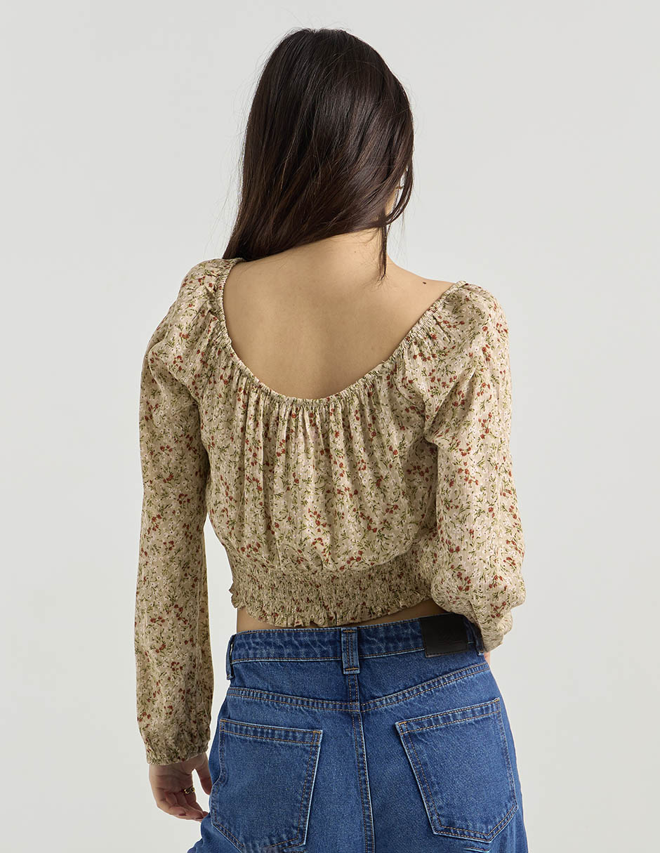 Blusa manga larga para mujer 2