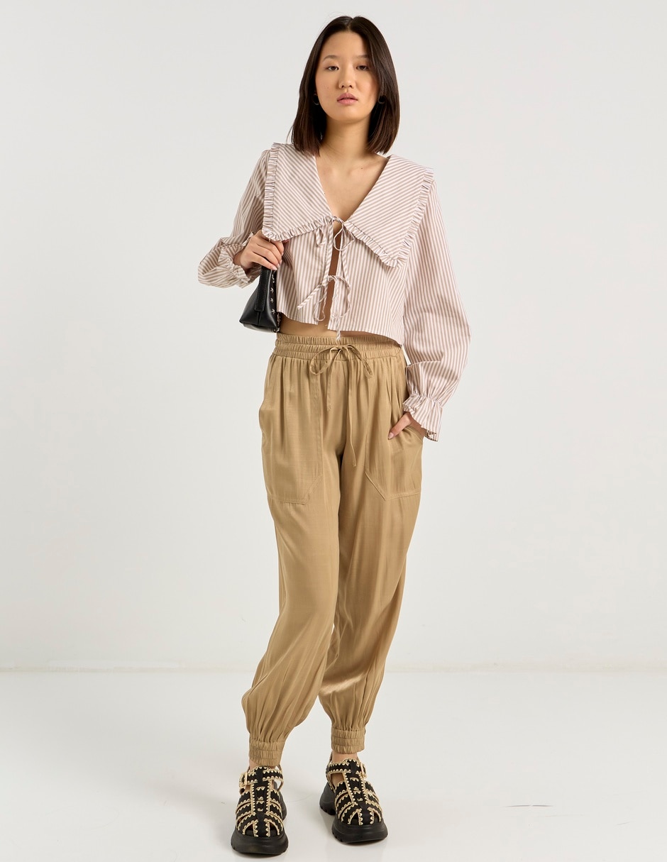 Blusa manga larga para mujer 3