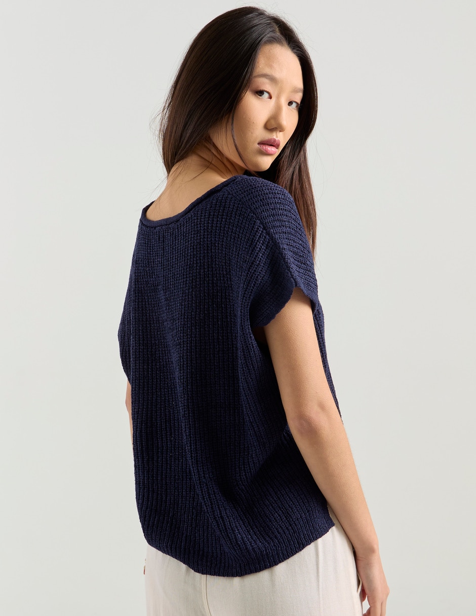 Blusa manga corta para mujer 2