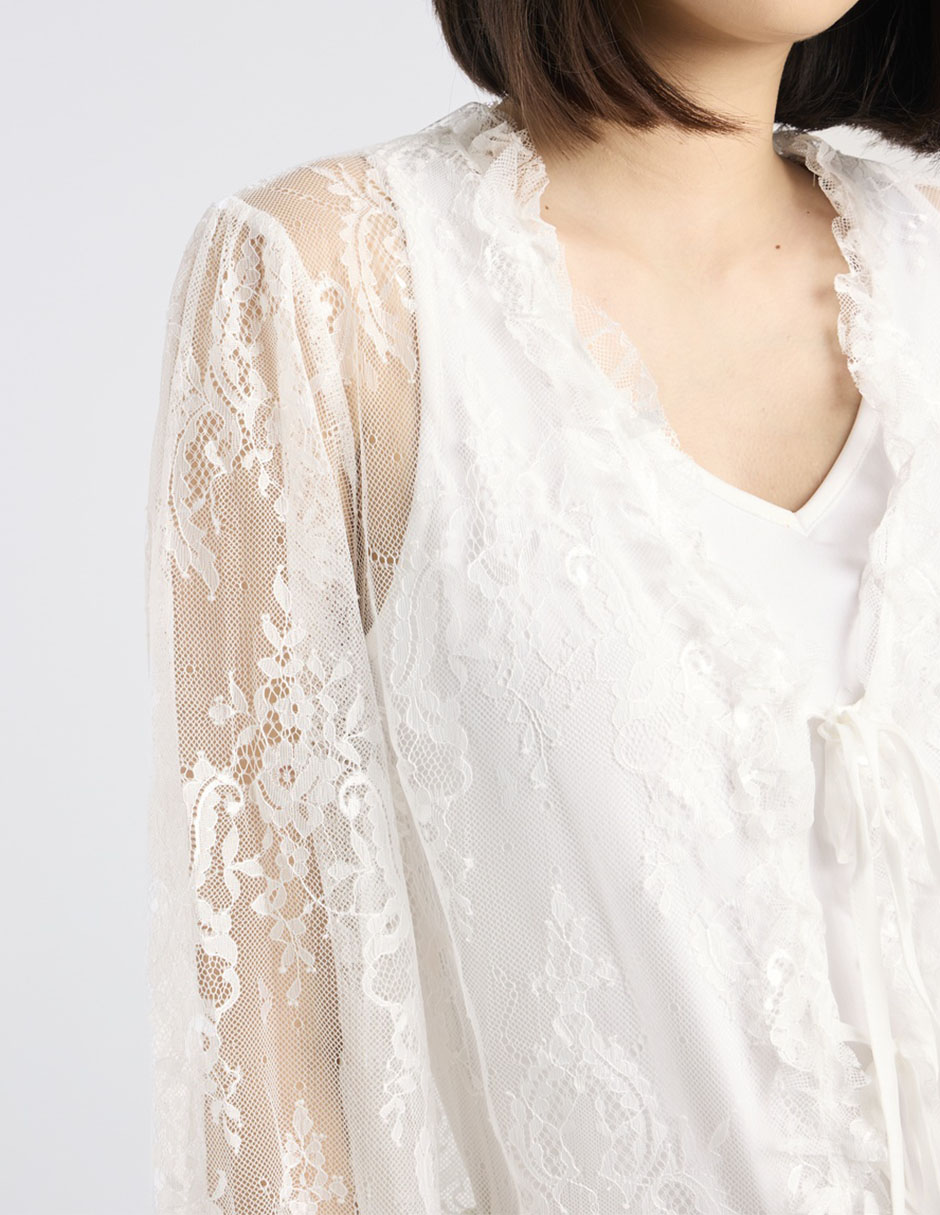 Blusa manga larga para mujer 4