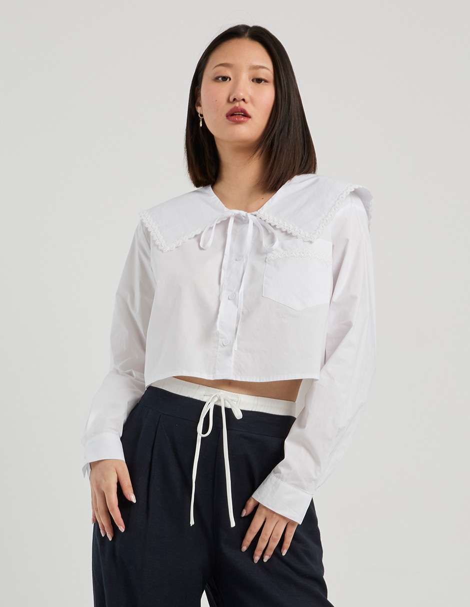 Blusa manga larga para mujer 2
