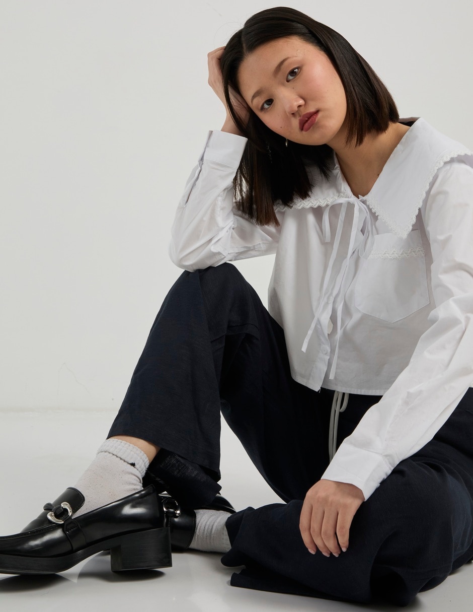 Blusa manga larga para mujer 3