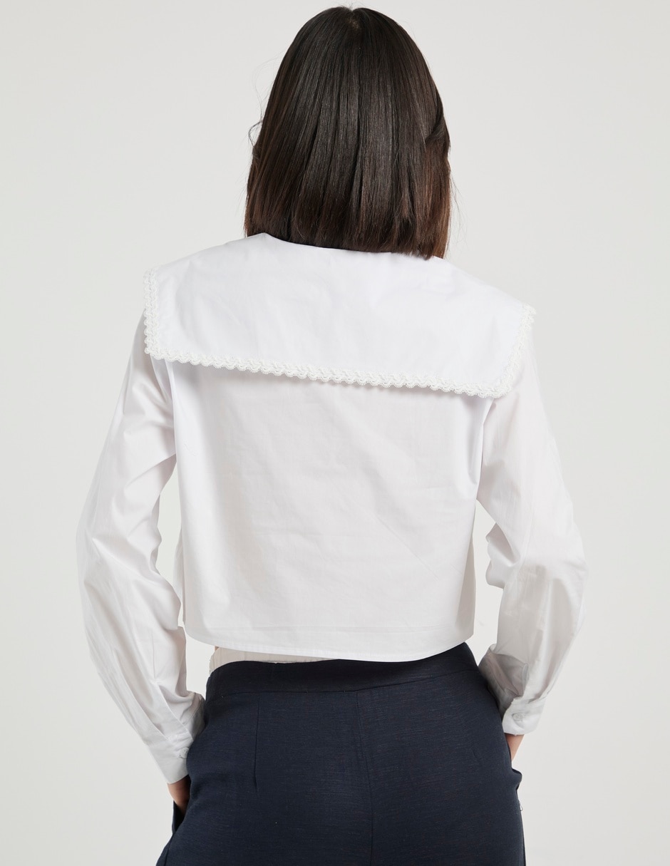Blusa manga larga para mujer 6