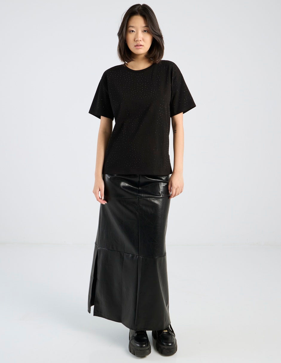 Blusa manga corta para mujer 3